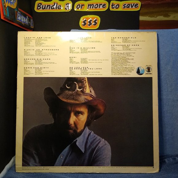 Johnny Lee Lookin' For Love 1980 Vinyl Record - Picture 2 of 4
